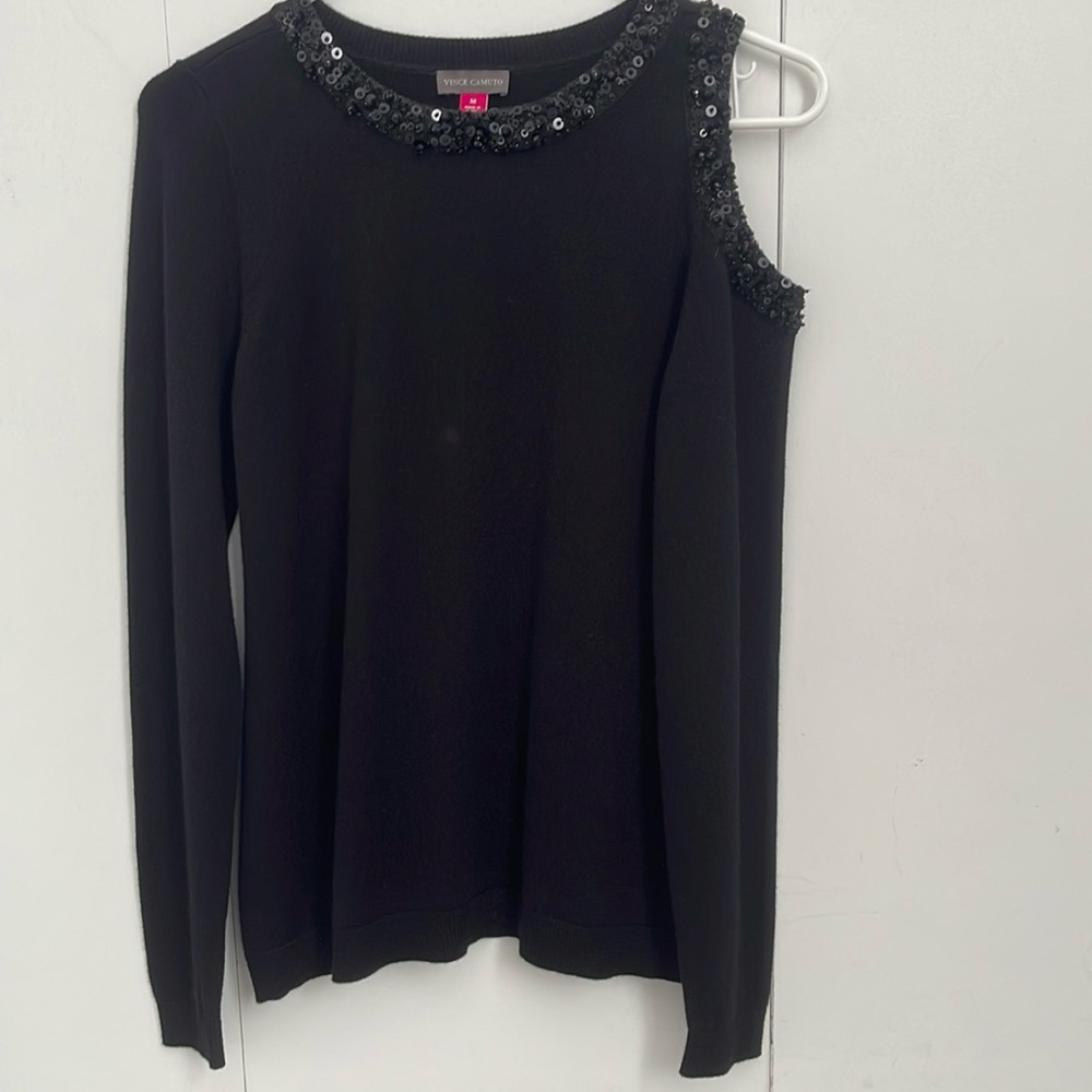 Vince Camuto Embellished Sweater size Medium